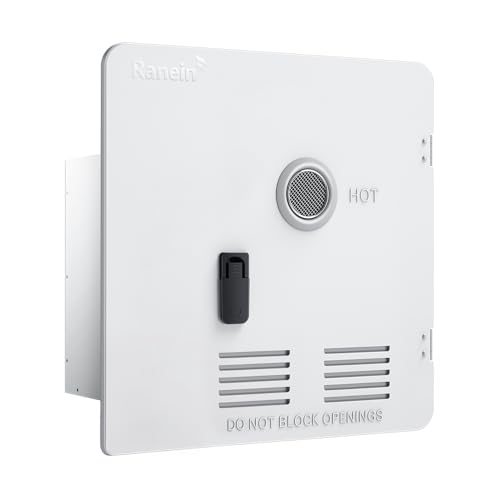 Image of Ranein RV Water Heater Door Kit, 18x18 Inches White Panel, Compatible with Ranein Models Only