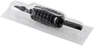1" Disposable Rubber Grip Tattoo Tube, Flat/Magnum Tip, FT9, Pack Of 20