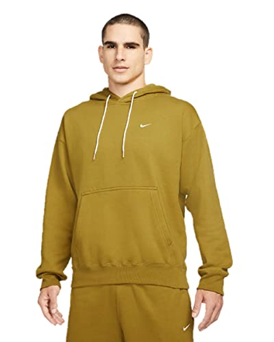Sweat à capuche Nike Solo Swoosh homme coloris mousse du désert taille M