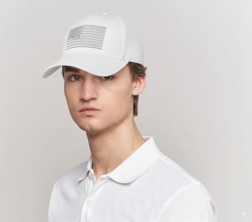 Image of USA Flag Hat American Flag Embroidered Patriotism On Display Comfortable Adjustable One Size Fits Most