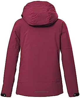 killtec Meisjes Functionele jas met capuchon/winterjas is waterdicht KOW 169 GRLS JCKT, black blue, 116, 40926-000