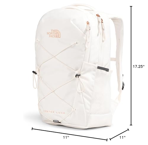 image for THE NORTH FACE Women's Jester Luxe Everyday Laptop Backpack, Gardenia 