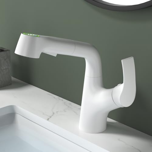 Robinet extractible multifonction à affichage numérique de la température de l'eau - 5