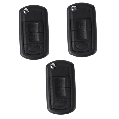 SUPVOX 3pièces Coque De Télécommande Clé Sans Clé Boutons Pour