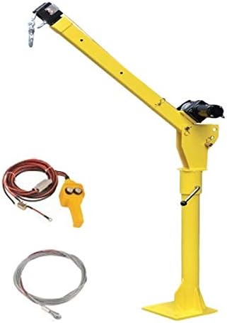 Amazon Co Jp 高品質 電動ピックアップ1700lbs トラッククレーン 電動昇降ウインチ 強固 コンパクトミニクレーン トラックリフト Dc12v 最大能力800kg 産業 研究開発用品