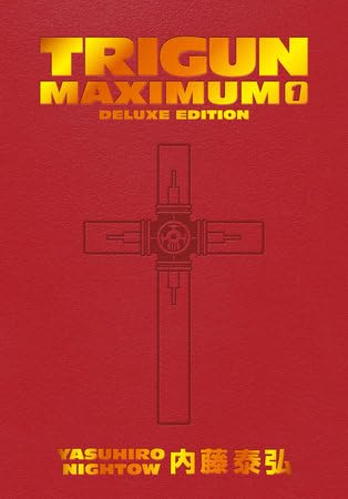 Trigun Maximum Deluxe Edition Series 5-Book Collection Set (Vol.1 to Vol.5) by Yasuhiro Nightow - Sequel to the Classic Action Sci-Fi Manga Trigun      Hardcover – July 22, 2025