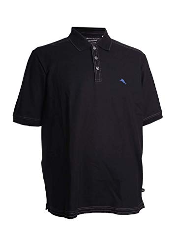 Tommy Bahama Emfielder 2.0 Polo Black Lg #TOP11