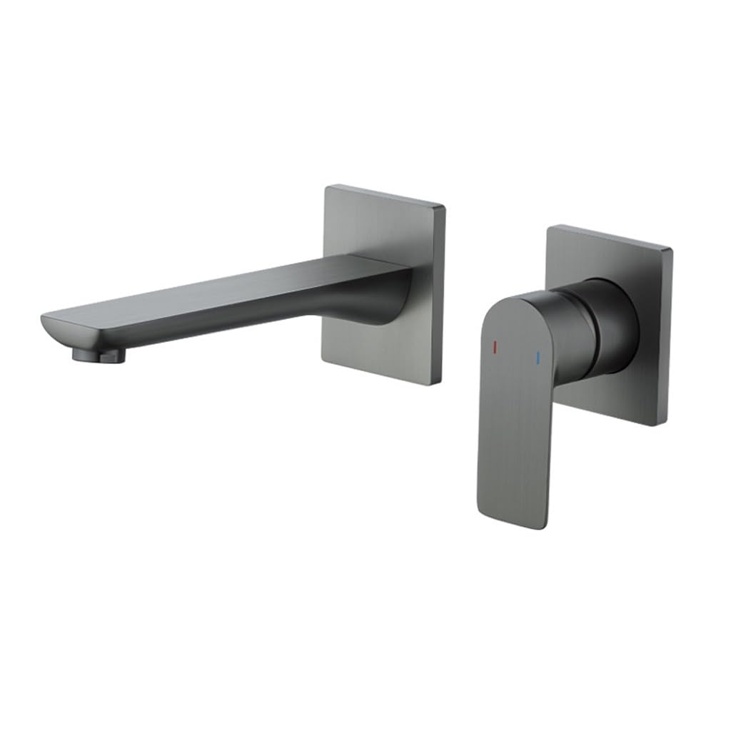Robinet de lavabo caché intégré mitigeur double flux chaud et froid pour maison