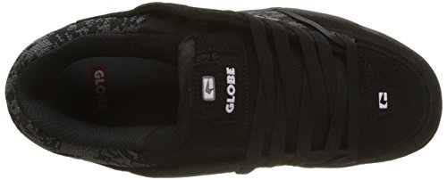 Image of Globe Fusion, Men's Skateboard Shoe, Black Black Camo Jacquard 0, 10.5 UK