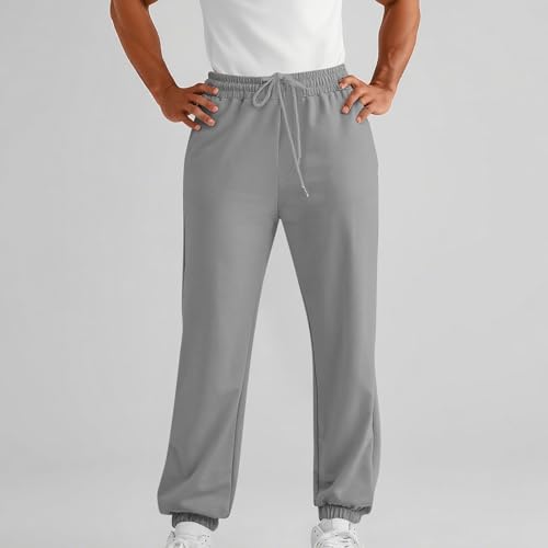 Sweatpants Women High Waisted Baggy Lounge Pants Straight Leg Drawstring Jogger Sweatpants Casual Workout Sweats 20252