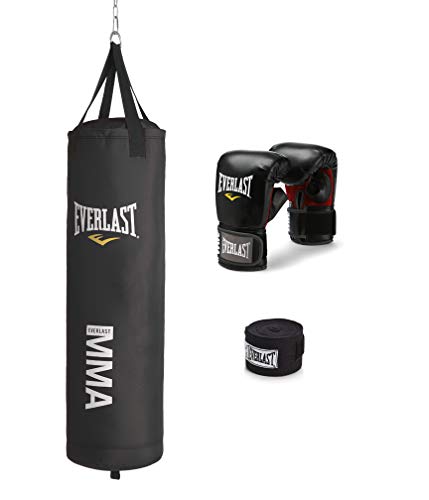 Everlast 70 Pound MMA Heavy Bag Kit