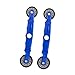 Gralara 2X LED Strip Channel Roller Tool Fixing Auxiliary Tools for 6-10mm Wide LED Strip High Efficiency Flat Wheels with Handle