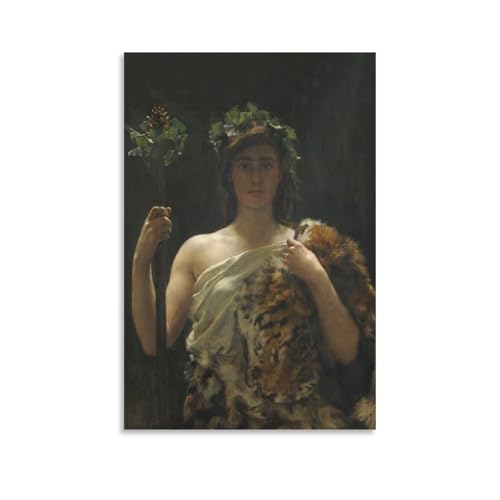 Impression sur toile John Maler Collier de 40 x 60 cm pour la décoration murale