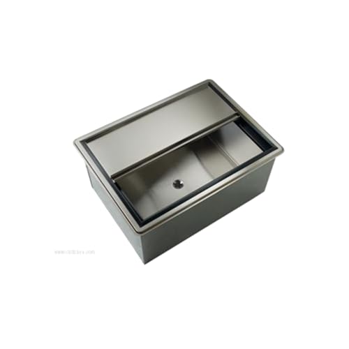 Krowne Metal D2712-10 Bandeja de Hielo Drop-In 73lb Capacidad miniatura 1