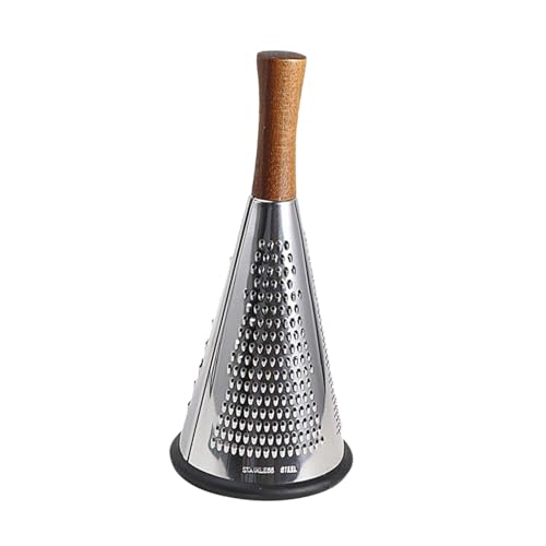 Rallador Manual con Mango Ergonómico de Acero y Madera miniatura 1