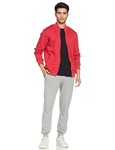 Image of Amazon Brand - Symbol Women's Men's Cotton Blend High Neck Fleece Sweatshirt (Available in Plus Sizes)