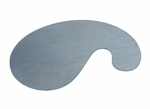 Cabinet Scrapers Set of 4 Shapped Scrapers 2 x Rectangulars, 1 x Gooseneck and 1 x Curved Card Scraper - Image 3
