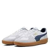 PUMA Tenis unisex 396463, blanco/azul, 40.5 EU
