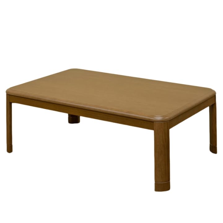 冬物先取りSALE コタツ継脚式手元コントローラー　120　長方形　ナチュラル 冬物先取りSALE コタツ継脚式手元コントローラー 120 長方形 ブラウン