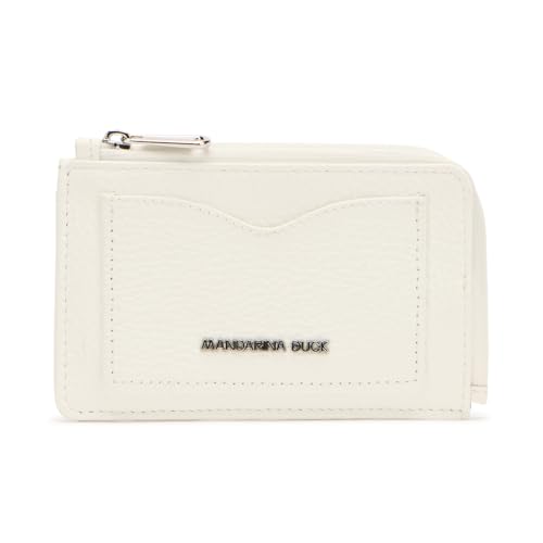 Mandarina Duck Mellow Leather Holder porte-cartes femmes en cuir souple