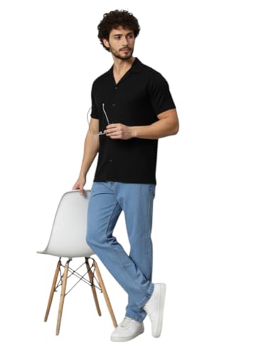Image of Amazon Brand - INKAST Men Mid Rise Straight Fit Jeans | Denim Wear | Casual Pants | Straight Fit