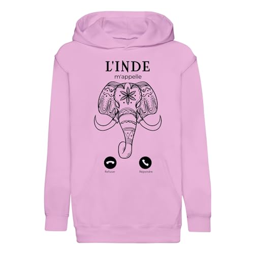 Sweat enfant Inde éléphant culture - Cadeau idéal Fabulous Hoodie pour petit voyageur
