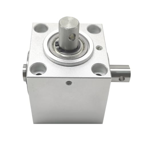 Image of 1:1 Right Angle Tapered Bevel Gearbox 1.5 Module 20 Teeth 90 Angle Drive Steering Gear Device Simple Mechanical DIY Module with 15mm Shaft