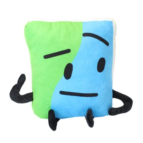 BFDI Plush Collectible Figurine 7.8 Inch Soft Dream Island Bfdi Plushies Sculpture for Adult Collectors Desk Decor & Gift (Book)
