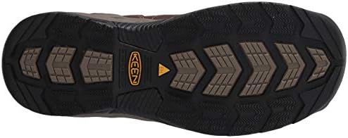 KEEN Utility Men's Flint 2 Mid Soft Toe Non Slip Work Shoe, Cascade Brown/Burnt Ochre, 12 Medium US | Image 3