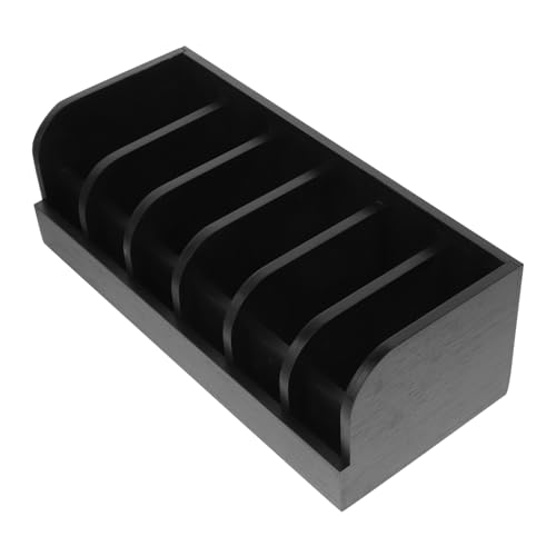 STOBAZA Organizador de Cinturones de Bambú de Compartimentos Caja Expositor para Armario y Escritorio Almacenamiento Ordenado para Cinturones Tiendas y Hogar Diseño y Seguro
