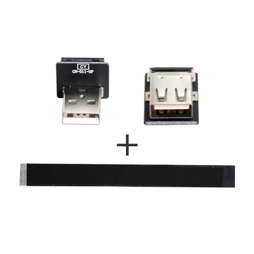 Cable USB 2.0 Type-A Macho a Hembra 1.0 m plano miniatura 2