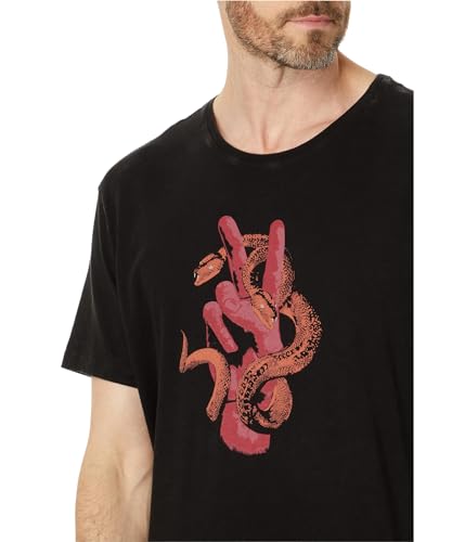 Image of John Varvatos Men's Peace Snake Tee