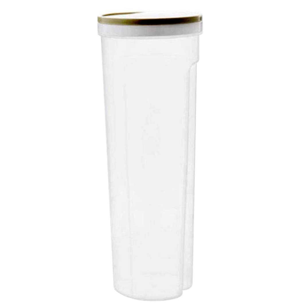 Perodlly Airtight Food Jar Pasta Storage Cereal Containers Plastic Spaghetti Noodle Snacks Lid Food Dry Fresh..