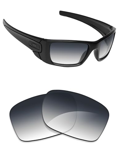 Lentilles de rechange Oakley Fuel Cell polarisées dégradé gris Alphax