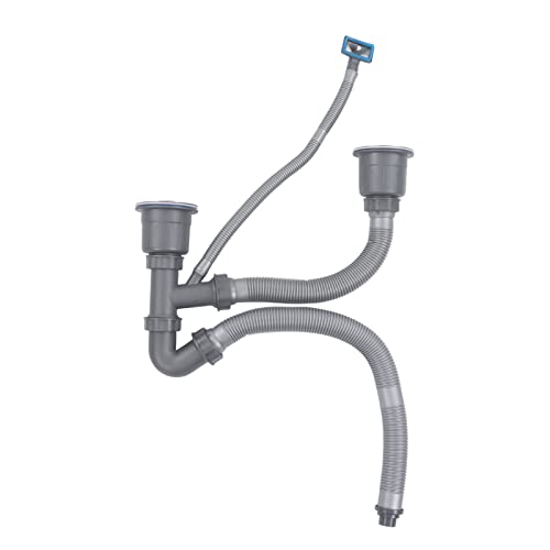 Kit de Drenaje para Fregadero Doble de Cocina Horoper