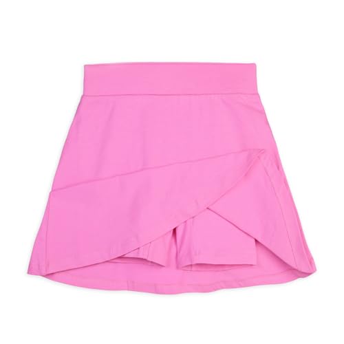 Image of YouGotPlanB Cotton Skater Skirt for Girls | Pack of 1 | Ages 3-16 Years | Attached Inner Shorts | Ideal for Sports & Play