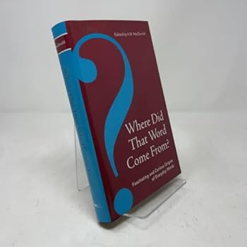 Hardcover Where did that word come from? Book