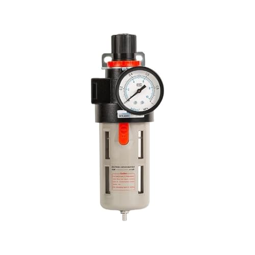 Vanne de réduction de pression BFR2000 double action avec manomètre net