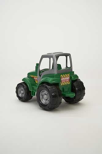 Image of Tractor Toy Jumbo Size Heavy Duty Tractor Toy for Kids Farm Vehicle Pretend Play Durable Construction for Boys and Girls Ages 3+