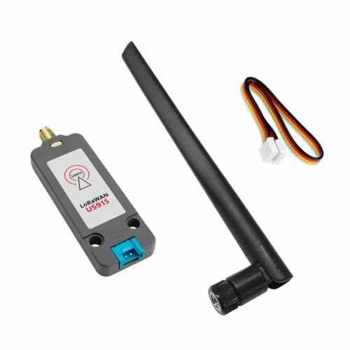 Módulo LoRaWAN US915 para telemetría de largo alcance con STM32WLE5 y antena