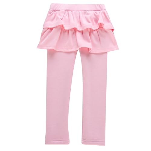 Baby Girls Warm Skirt Legging Pants Toddler Kids Girls Fashion Streak Wide Pinstripe Wide Leg Pants Spring Autumn