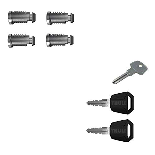 One-Key System 4 Pack, Silver/Black