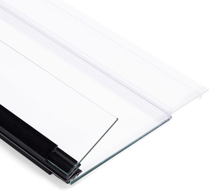 Close-up of plastic hinge