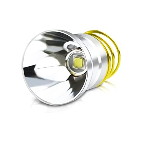 Ultra Bright XM-L2 LED Bulb 1 Mode 1200Lumens Bright Drop-in P60 Design Module Flashlight Repair Parts Torch Replacement Bulb for Surefire Hugsby C2 G2 Z2 6P 9P G3 S3 D2 Ultrafire 501B 502B Cover