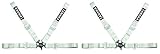 Tanaka Racing Style 4 point Harness For Powersports - PAIR (Gray)