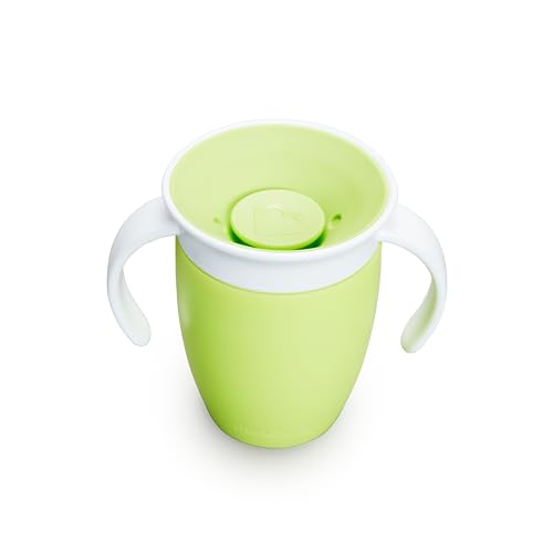 Image of Munchkin Miracle 360º Drip Cup with Handles and Lid 200ml - Green
