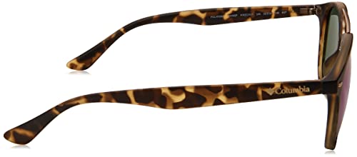 Columbia Unisex Adult Sunglasses C546SP FIRECAMP - Matte Tortoise/Green Flash with > Lens, 52mm, 22mm, 145mm - Image 3