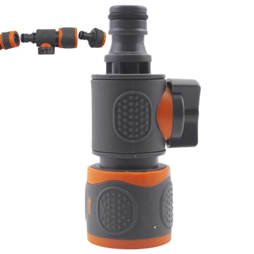 Garden Hose Connector, Quick Release Garden Hose Valve Extender, Garden Hose Connectors & Accessories, Shut Off Valve for Hose Pipe Tube
