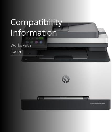HP Color Laserjet Pro MFP 3301cdw Wireless All-in-One Color Laser Printer, Scanner, Copier, Best-for-Office (499Q3F) (Renewed)
