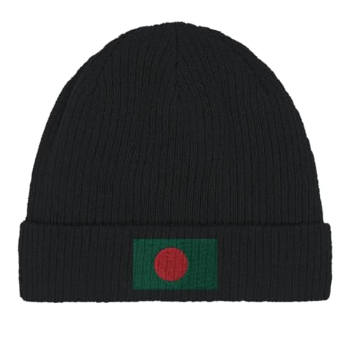 Bonnet en coton drapeau du Bangladesh aux finitions premium et maille extensible